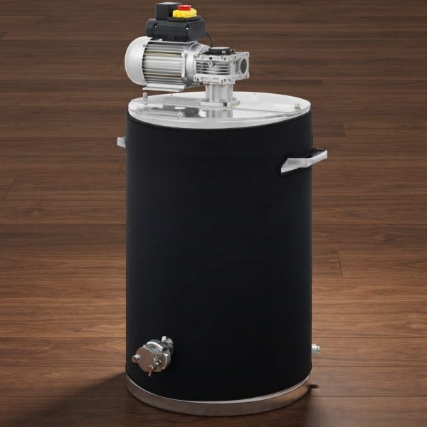 SIPA® Rührmaschine 100 kg doppelwandig mit Heizung und Quetschhahn