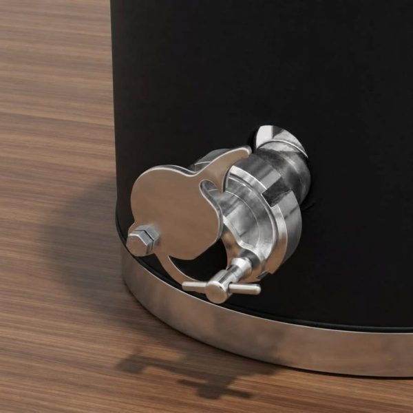 SIPA® Rührmaschine 100 kg doppelwandig mit Heizung und Quetschhahn