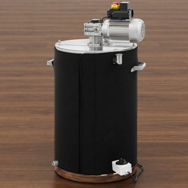 SIPA® Rührmaschine 100 kg doppelwandig mit Heizung und Scheibenventil