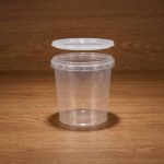 1 kg Klarsicht Honigdose
