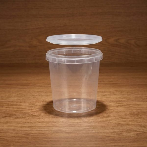 1 kg Klarsicht Honigdose