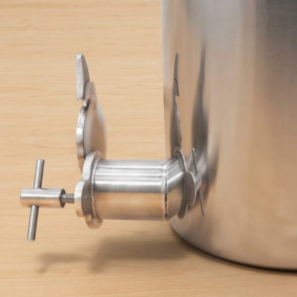 ApiNord® Abfüllkübel 35 kg aus Edelstahl