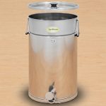 ApiNord® Abfüllkübel 50 kg aus Edelstahl