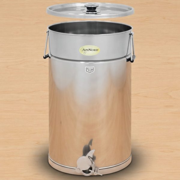 ApiNord® Abfüllkübel 50 kg aus Edelstahl