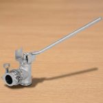 ApiTek® Hebelquetschhahn mit Quetschhahn-Adapter