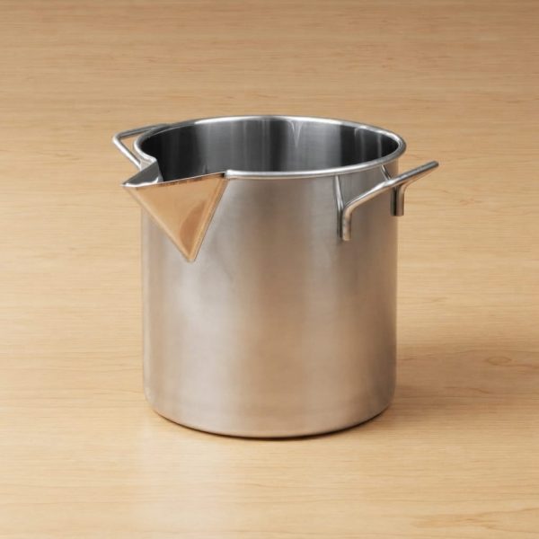 ApiTek® Honigkanne aus Edelstahl 12 L, mit seitlichen Griffen