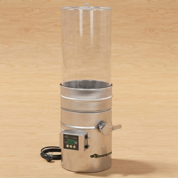Bienomat® Show-Abfüller 39 kg mit Acrylglassäule und Heizung