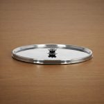 Edelstahl Deckel Ø 30,5 cm mit Knauf