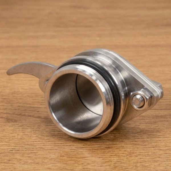 Edelstahl-Quetschhahn 1,5"