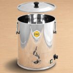 EWG® Schrägboden-Abfüller 25 kg aus Edelstahl mit Heizung