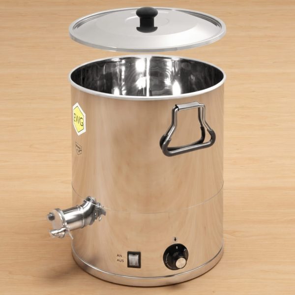 EWG® Schrägboden-Abfüller 25 kg aus Edelstahl mit Heizung