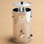 EWG® Schrägboden-Abfüller 35 kg aus Edelstahl mit Heizung