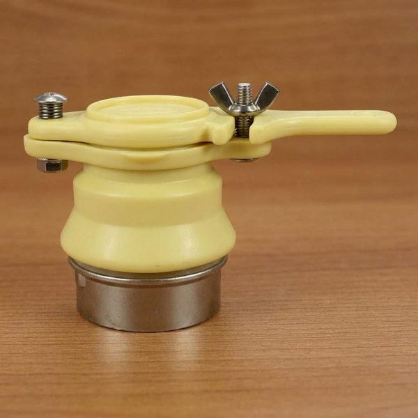 Imgut® Plastik-Quetschhahn beige
